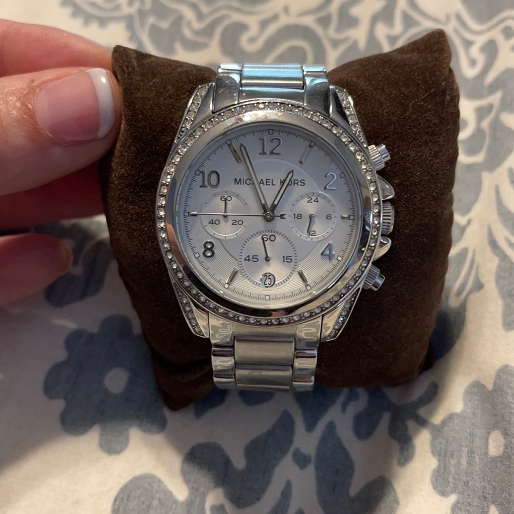 Michael kors stainless steel watch